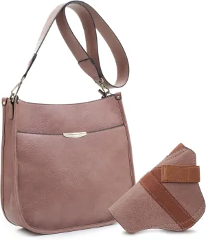 JESSIE & JAMES Ava Concealed Carry Crossbody Bag with Lock and Key