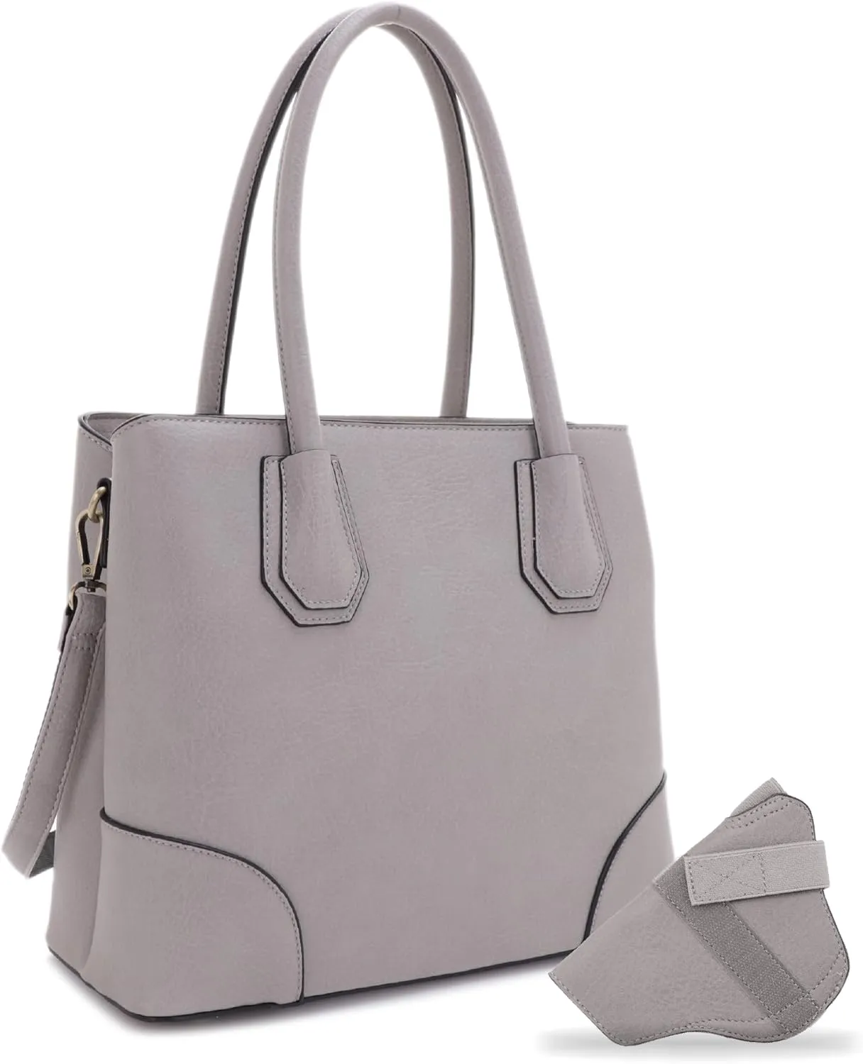 JESSIE & JAMES Concealed Carry Tote Bag Top Handle Satchel Purse