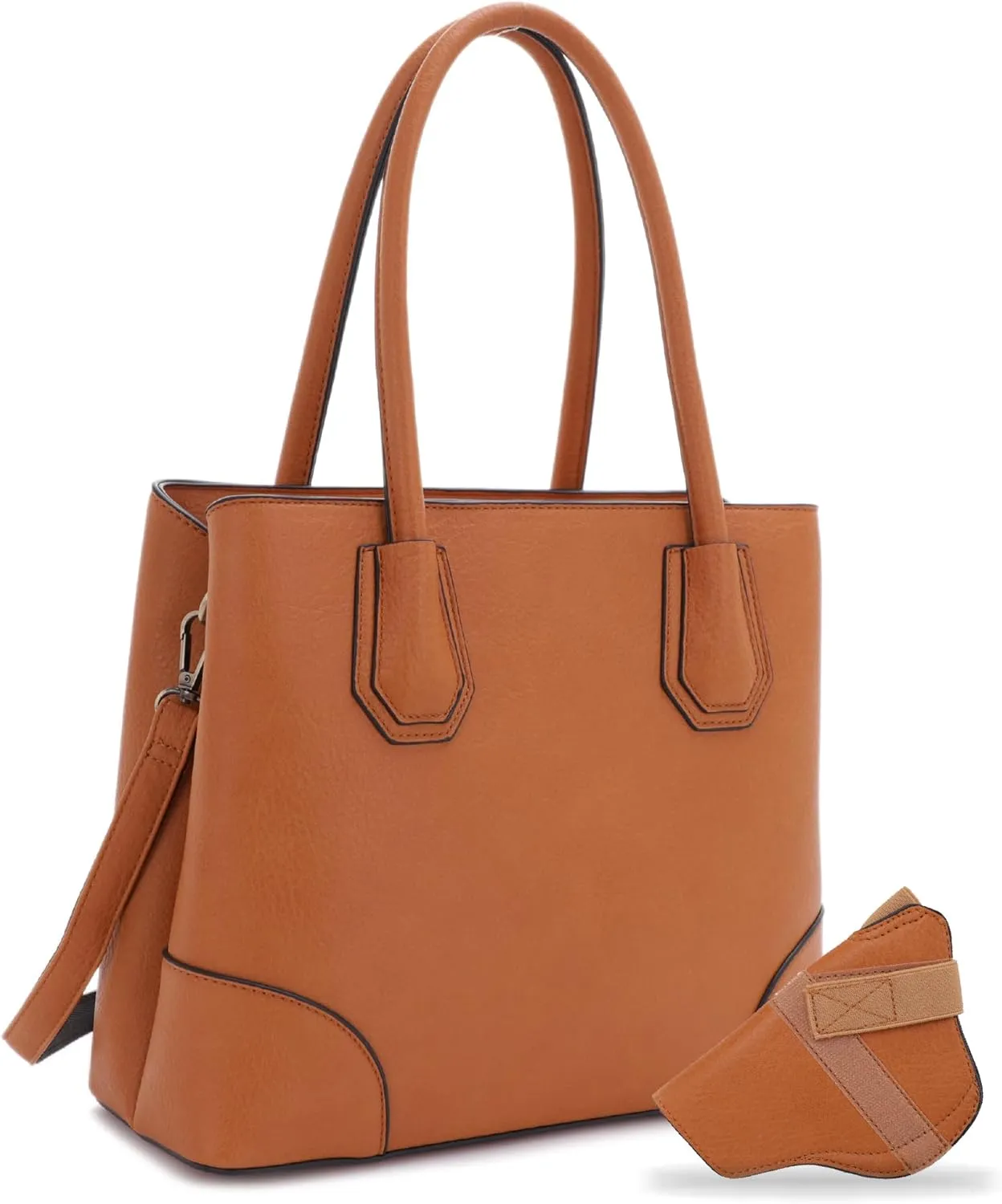 JESSIE & JAMES Concealed Carry Tote Bag Top Handle Satchel Purse