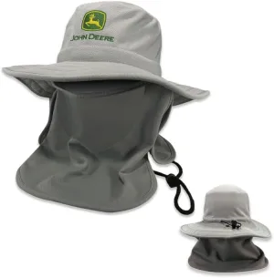 John Deere Bucket Hat Removable Neck Cover and Mask