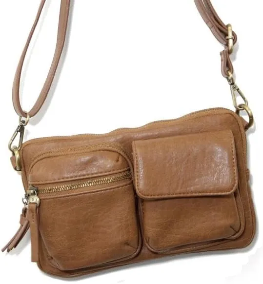 Joy Susan Kendra Cargo Pocket Sling Crossbody Bag