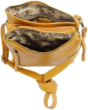 Joy Susan Womens Fashion Purse Dawn Multipocket Compact Crossbody Hand Bag
