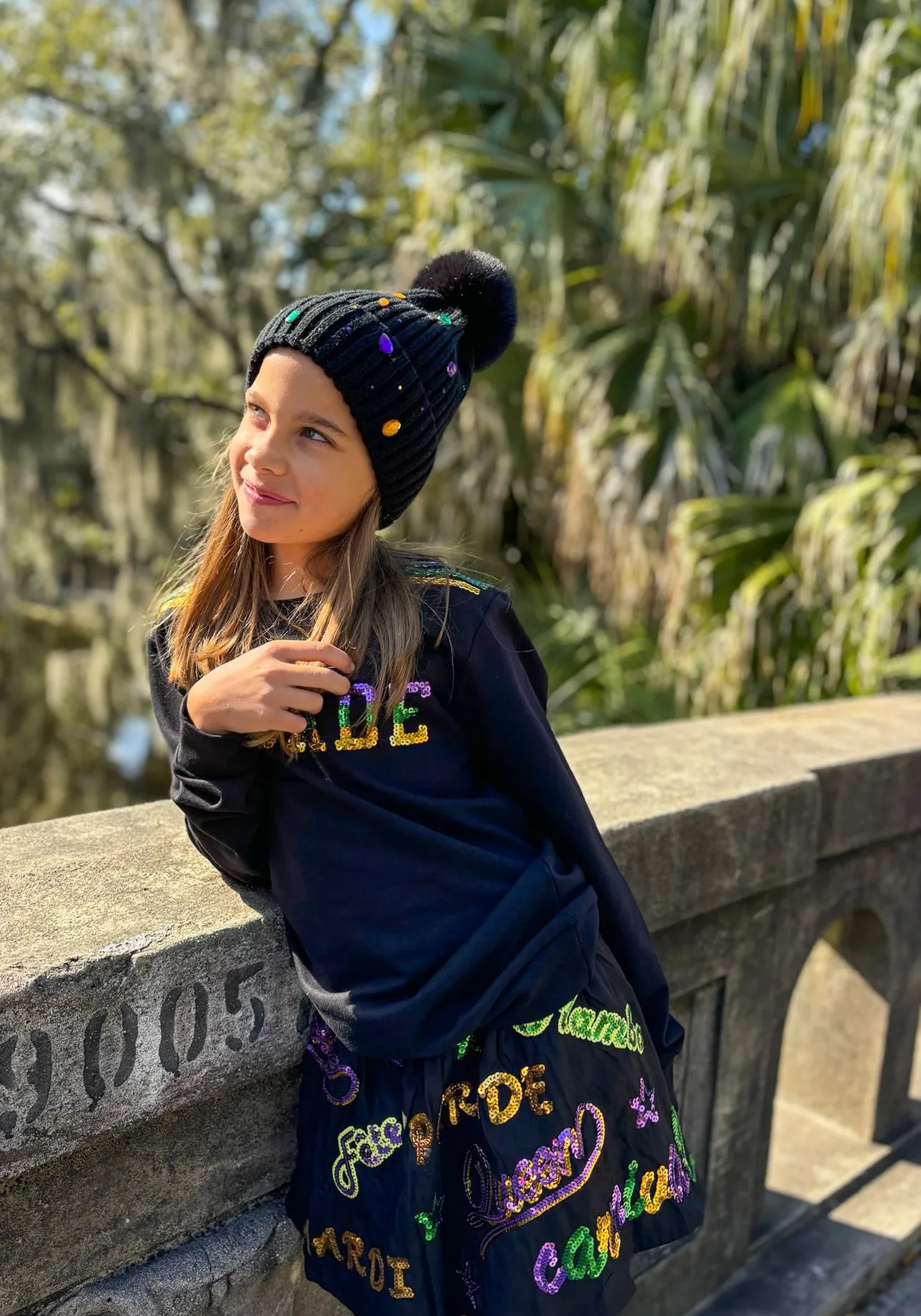Junior Mardi Explosion Skort - Black
