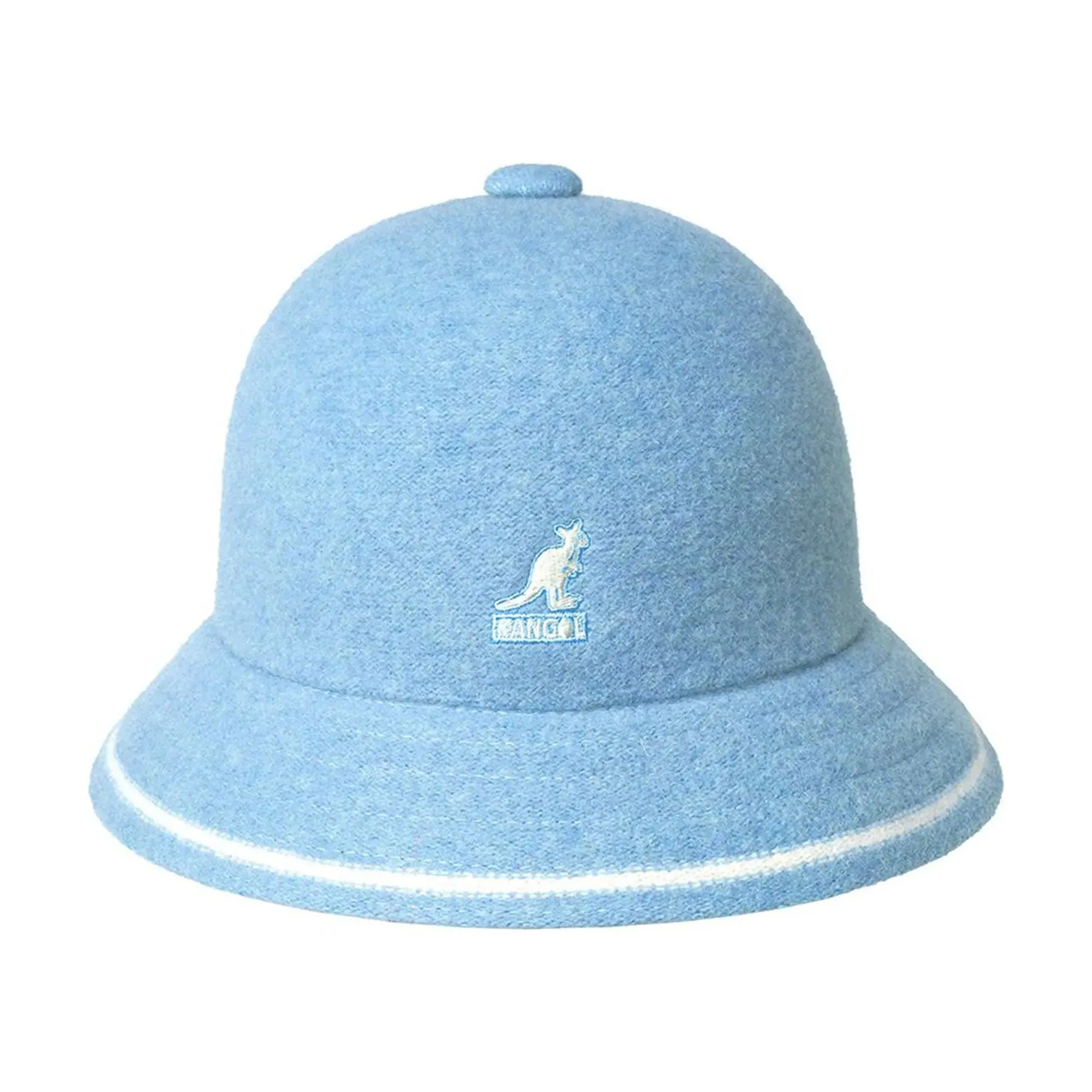 Kangol Stripe Casual Wool Bucket Hat