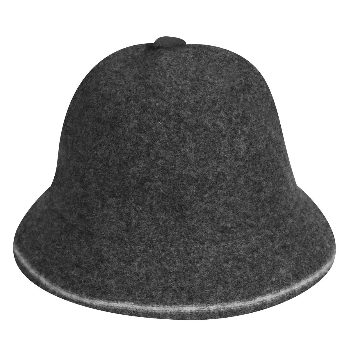 Kangol Stripe Casual Wool Bucket Hat