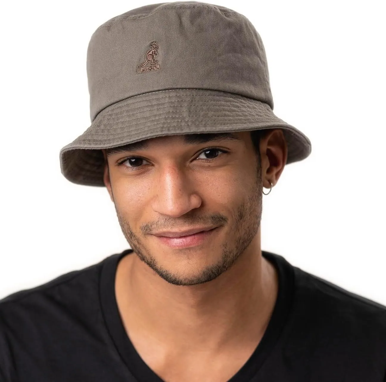 Kangol Washed Bucket Hat - Marine Teal/XL