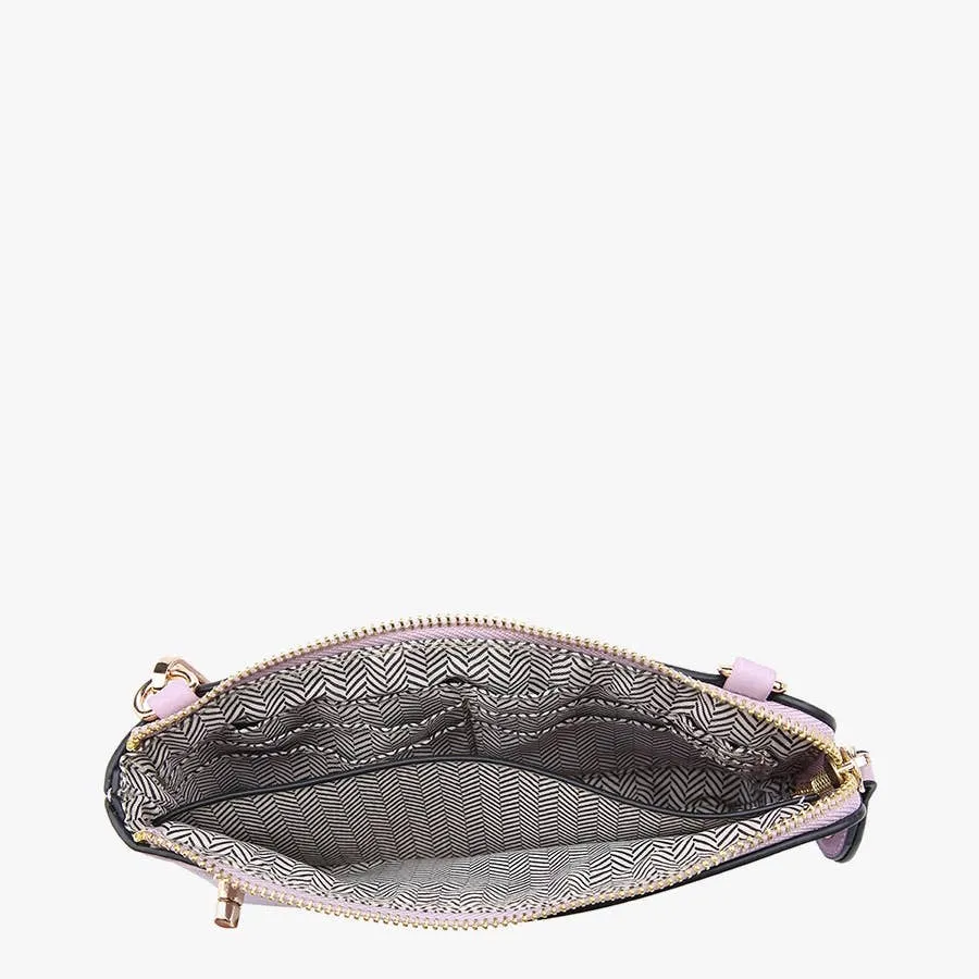 Kendall Crossbody/Wristlet w/ Twist Lock Closure