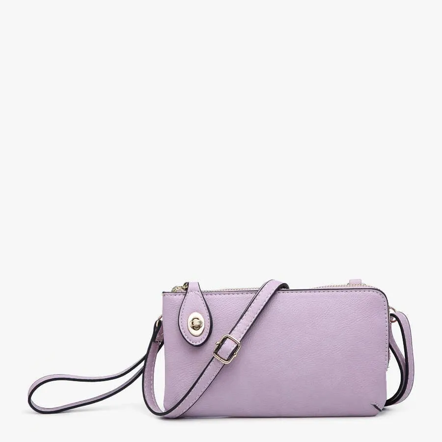 Kendall Crossbody/Wristlet w/ Twist Lock Closure