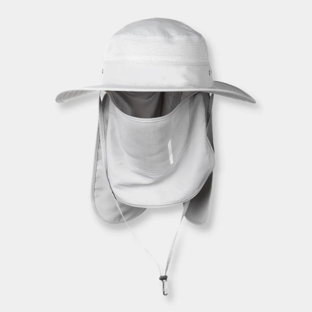 Keya Boonie Hat Sun Protection, Wide Brim with Face Cover & Neck Flap, Packable Bucket Sun Hat, Fishing Hats