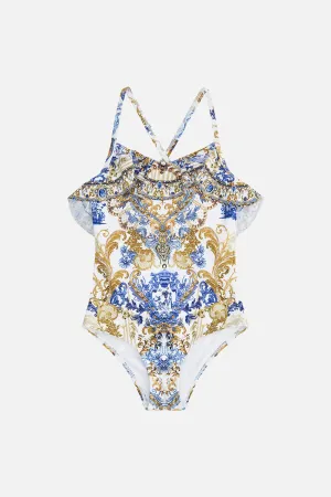 KIDS NECK FRILL ONE PIECE 12-14 SOUL SEARCHING