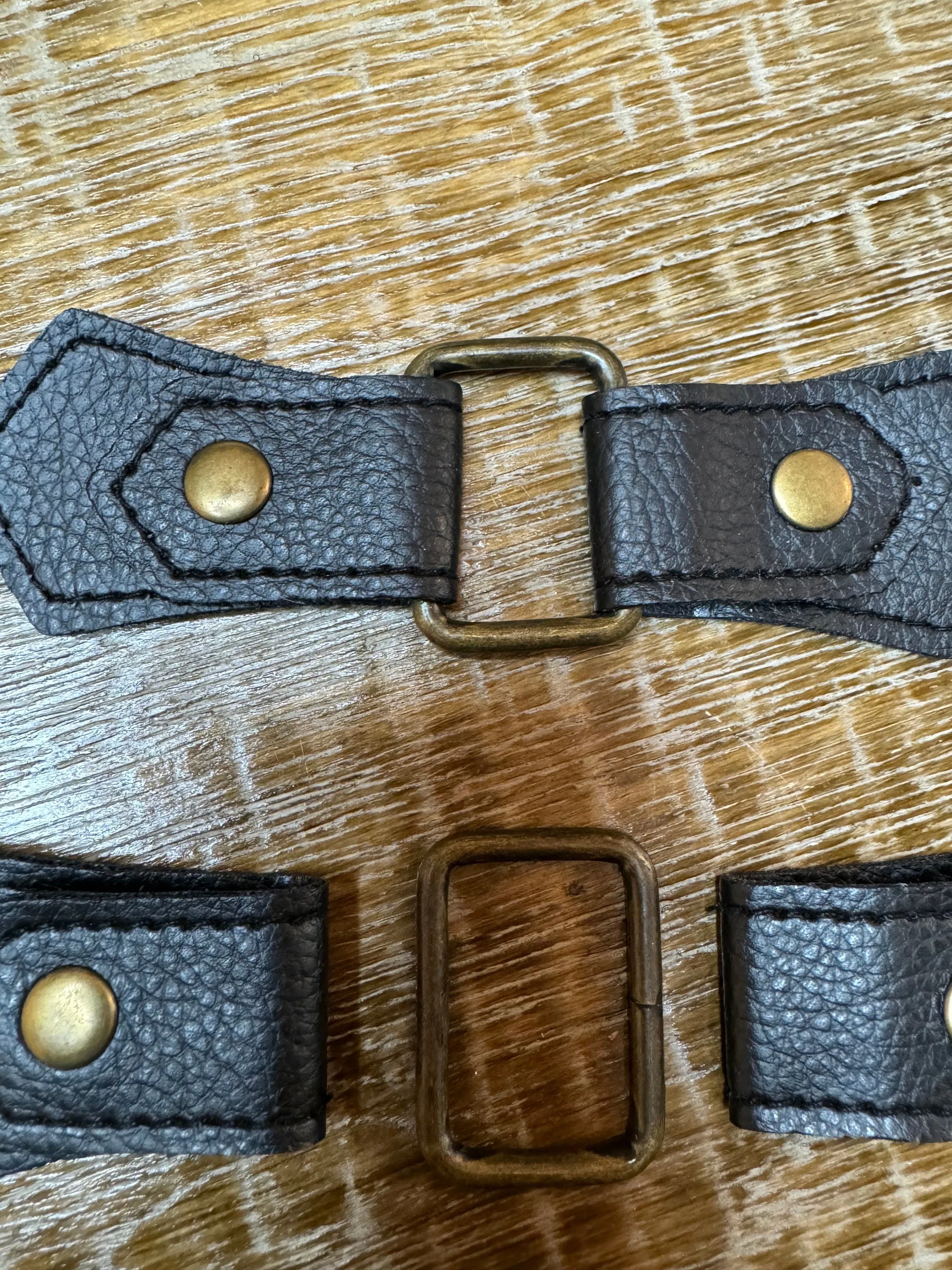 Kilt Strap, Antique Brass Buckle, Matt Black, High Quality, Crafts, Clothing, Bags, 4cm x 14cm, Soft Vegan Kilt Strap, Bags, Clothing