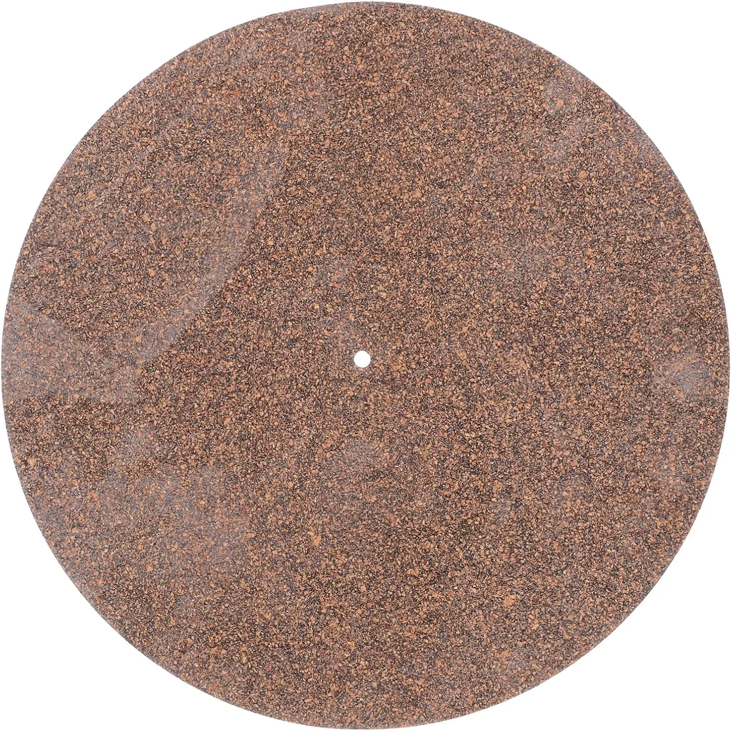 Kisangel Vinyl Record Coasters Turntable Record Mat Disc Protective Pad Disc Protective Pad Cork Material Supplies