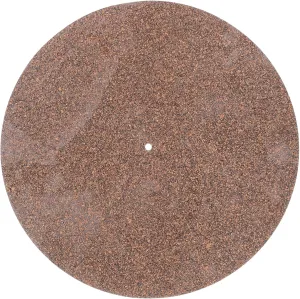 Kisangel Vinyl Record Coasters Turntable Record Mat Disc Protective Pad Disc Protective Pad Cork Material Supplies