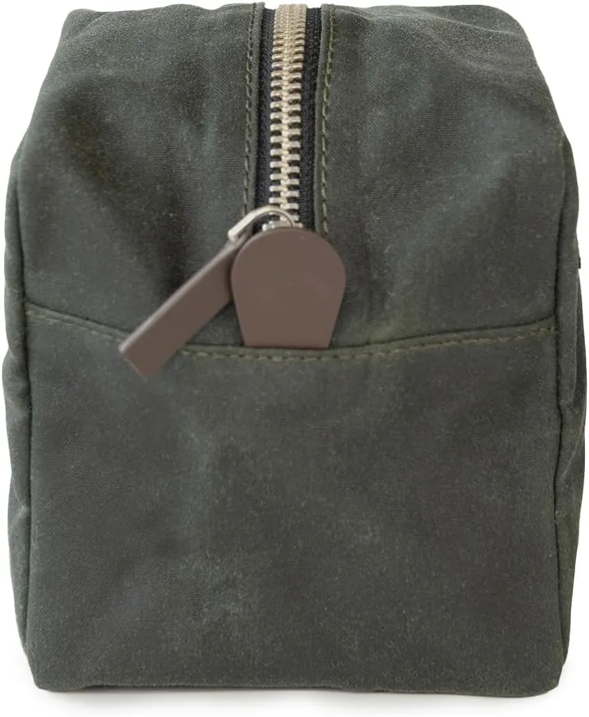 Kolo Parker Medium Weatherproof Toiletry Case, Cable Bag, Travel Pouch, Sage