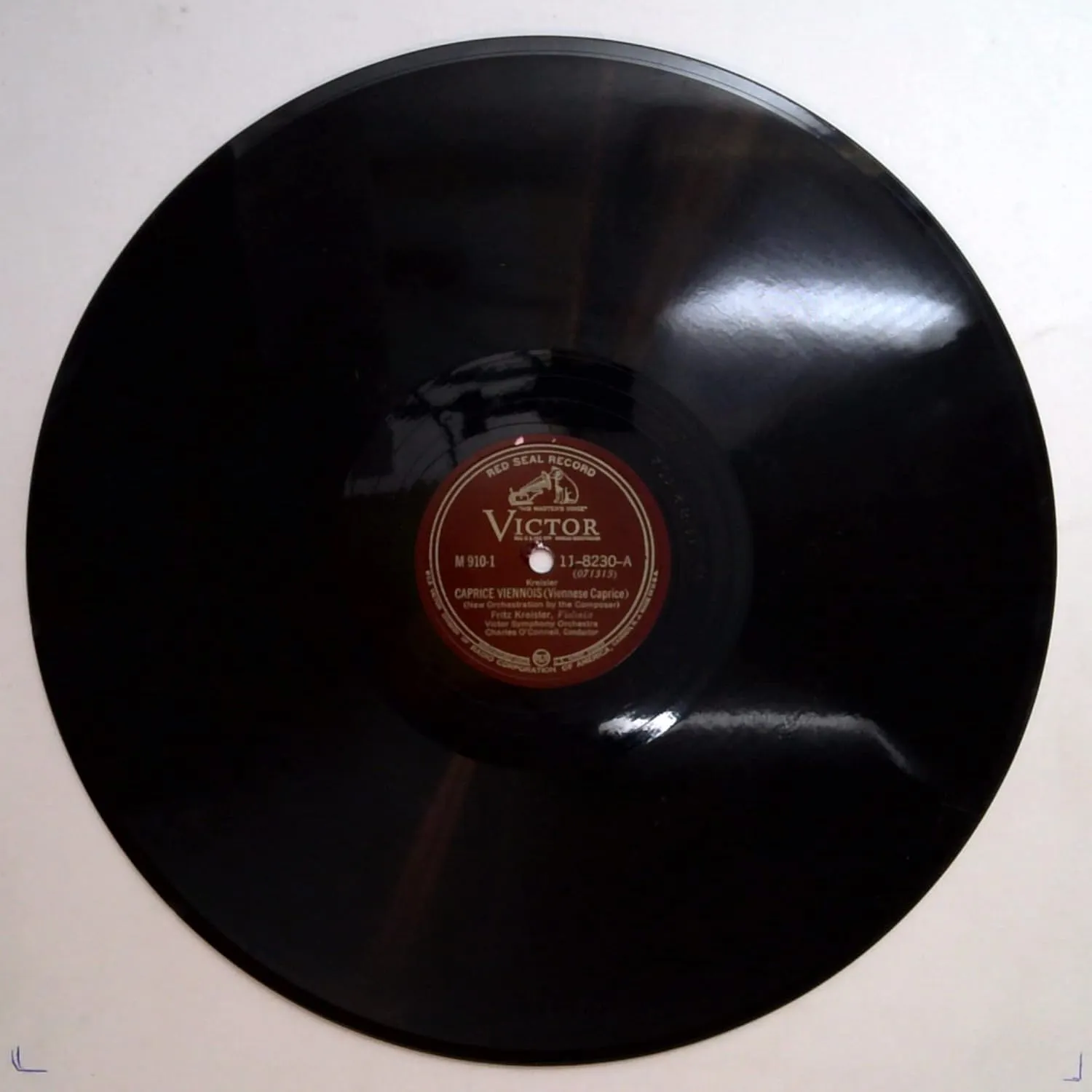 Kreisler: Caprice Viennois/ Tambourin Chinois RCA Victor M910
