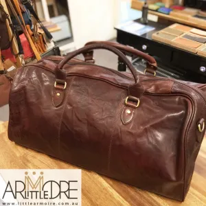 LA232 Leather Luggage Bag