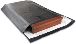 LAMINET Premium Heavy Duty Table Leaf Storage Bag water , scratch resistant. Extra Thick waterproof exterior heavy duty flannel backing. Store Your Table Leaves safely. Holds Leaves up to 26" wide.