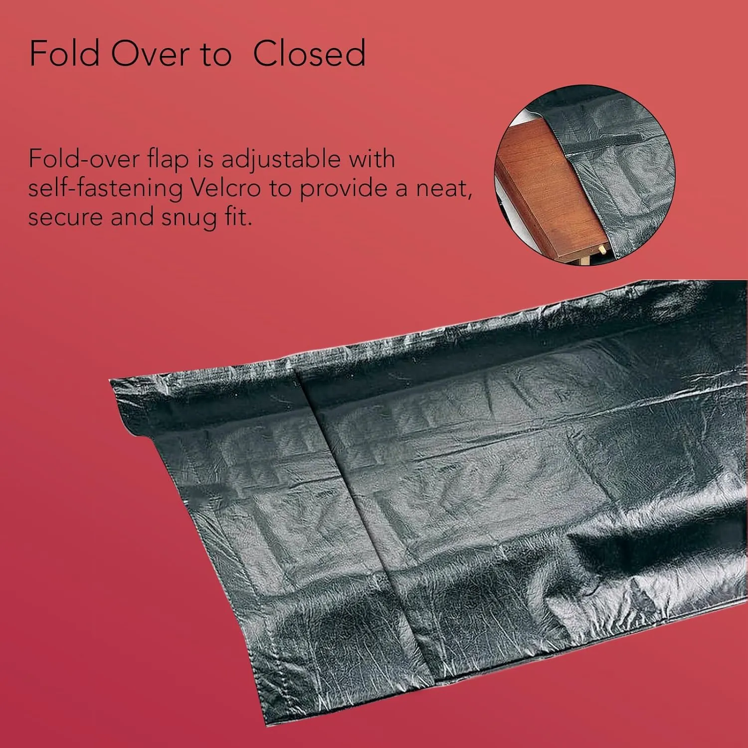 LAMINET Premium Heavy Duty Table Leaf Storage Bag water , scratch resistant. Extra Thick waterproof exterior heavy duty flannel backing. Store Your Table Leaves safely. Holds Leaves up to 26" wide.
