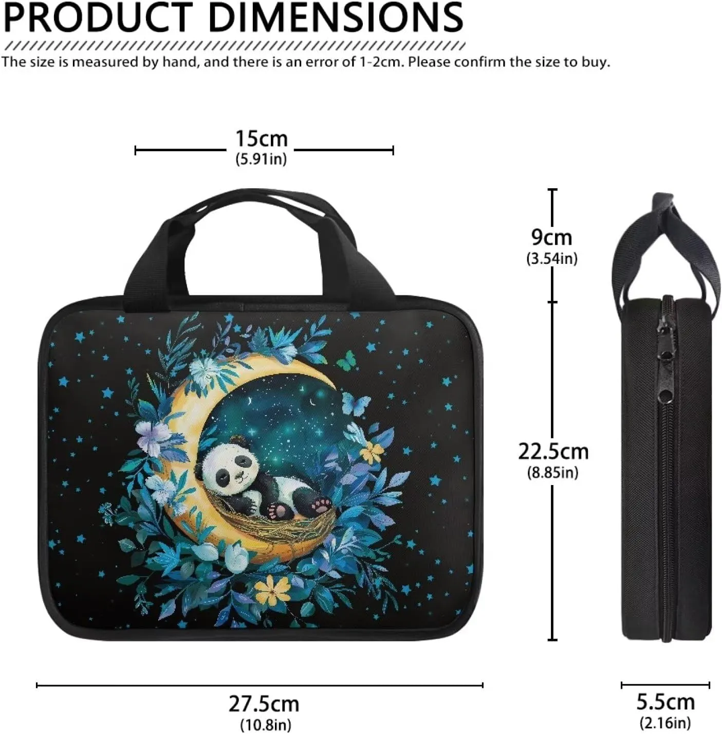 Large Bible Tote Bag Bible Cover with Handle Bible Carrying Case for Women and Men