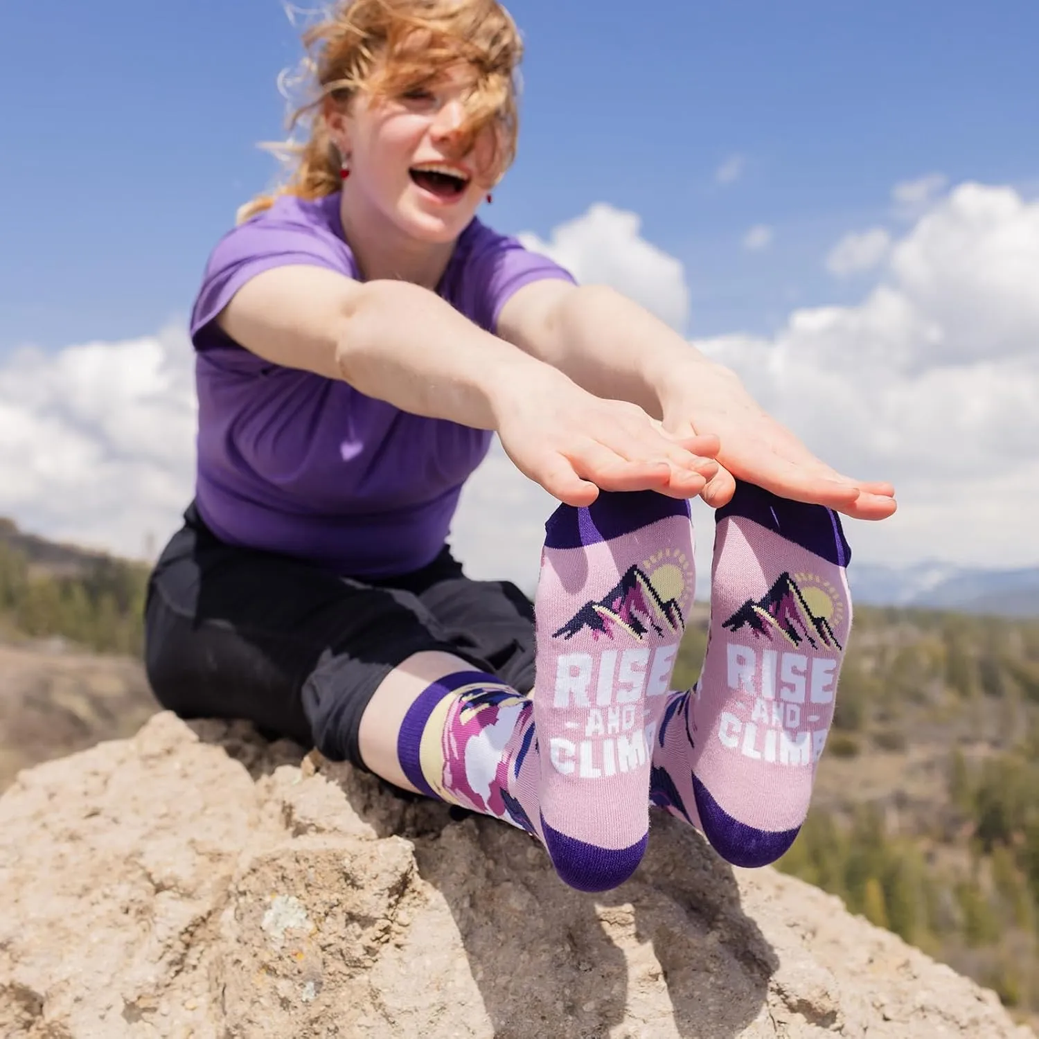 Lavley Funny Socks for Adults - Cool Gifts and Stocking Stuffers for Men, Women & Teens