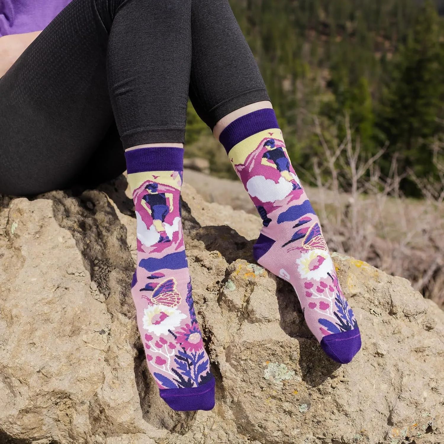 Lavley Funny Socks for Adults - Cool Gifts and Stocking Stuffers for Men, Women & Teens