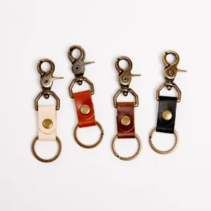 Leather Key Clip
