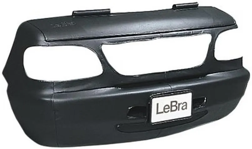 Lebra 2 piece Front End Cover Black - Car Mask Bra - Fits - DODGE,NITRO,2007 thru 2010