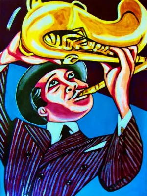 LESTER YOUNG PRINT POSTER cd lp record album vinyl Sax saxophone billie holiday kansas city sessions