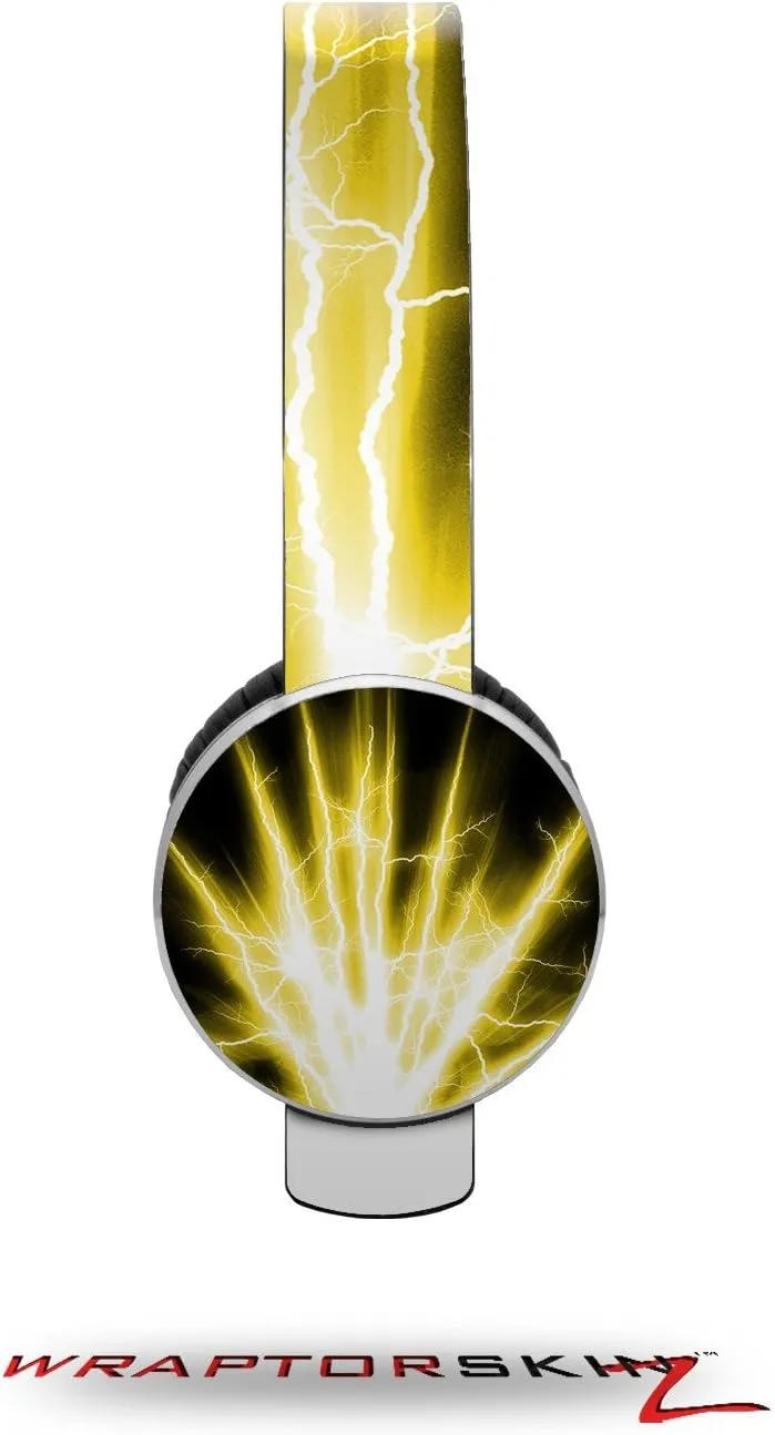 Lightning Yellow Decal Style Skin (fits Sol Republic Tracks Headphones - Headphones NOT Included)