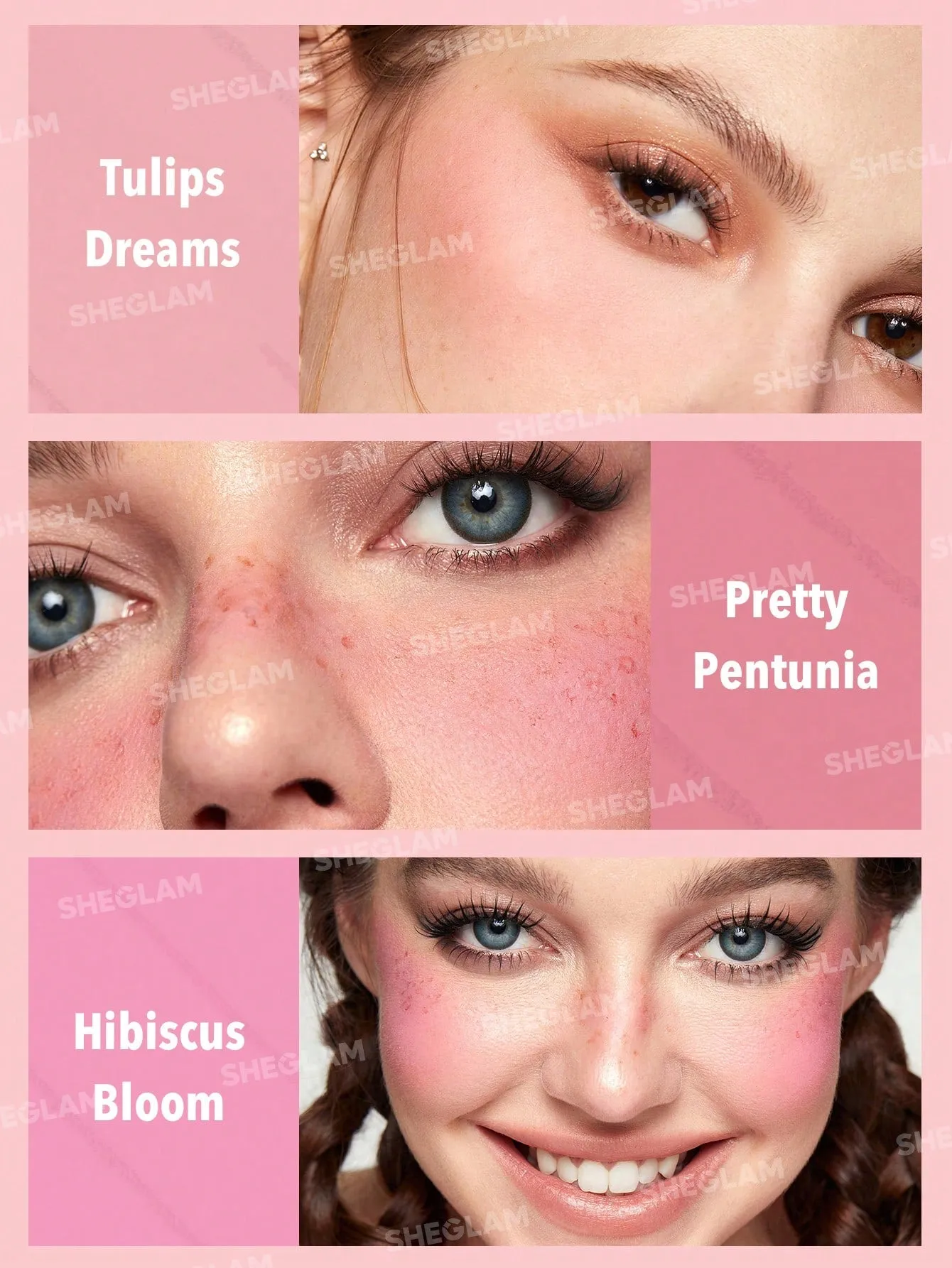 Live chat upon request) Floral Flush SHEGLAM Savings-packed (Available Blush