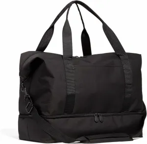Lo & Sons Catalina Deluxe Weekender - Recycled Poly Small Capacity (40L) Travel Duffel With Shoe Compartment, Luggage Sleeve, Padded Strap | Versatile Durable Bag For Women, Men for Weekend, Carry On