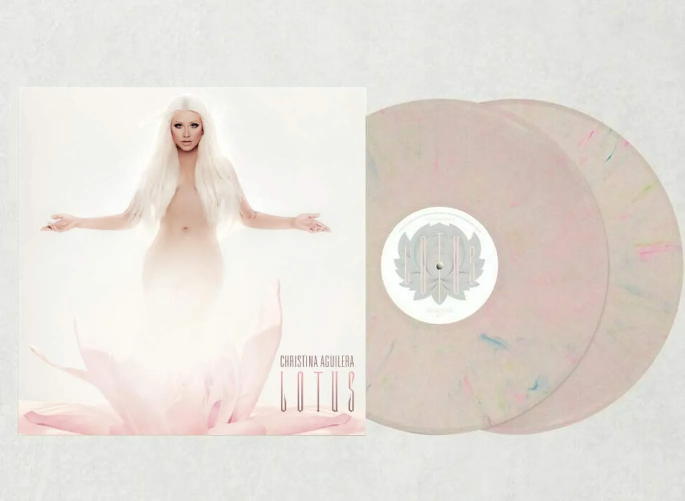 Lotus - Exclusive Limited Edition Opaque Pink Marble Colored 2x Vinyl LP