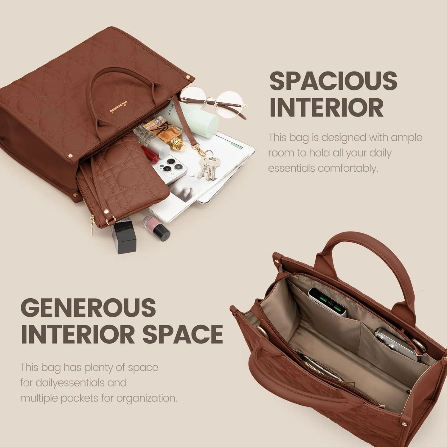 LOVEVOOK Purses and Handbags for Women, Handbags Shoulder Bags Black Purses and PU Leather Top Handles for Lady