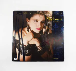 M adonna Vinyl Record LP Signed Autographed Authentic COA compatible with Madonna