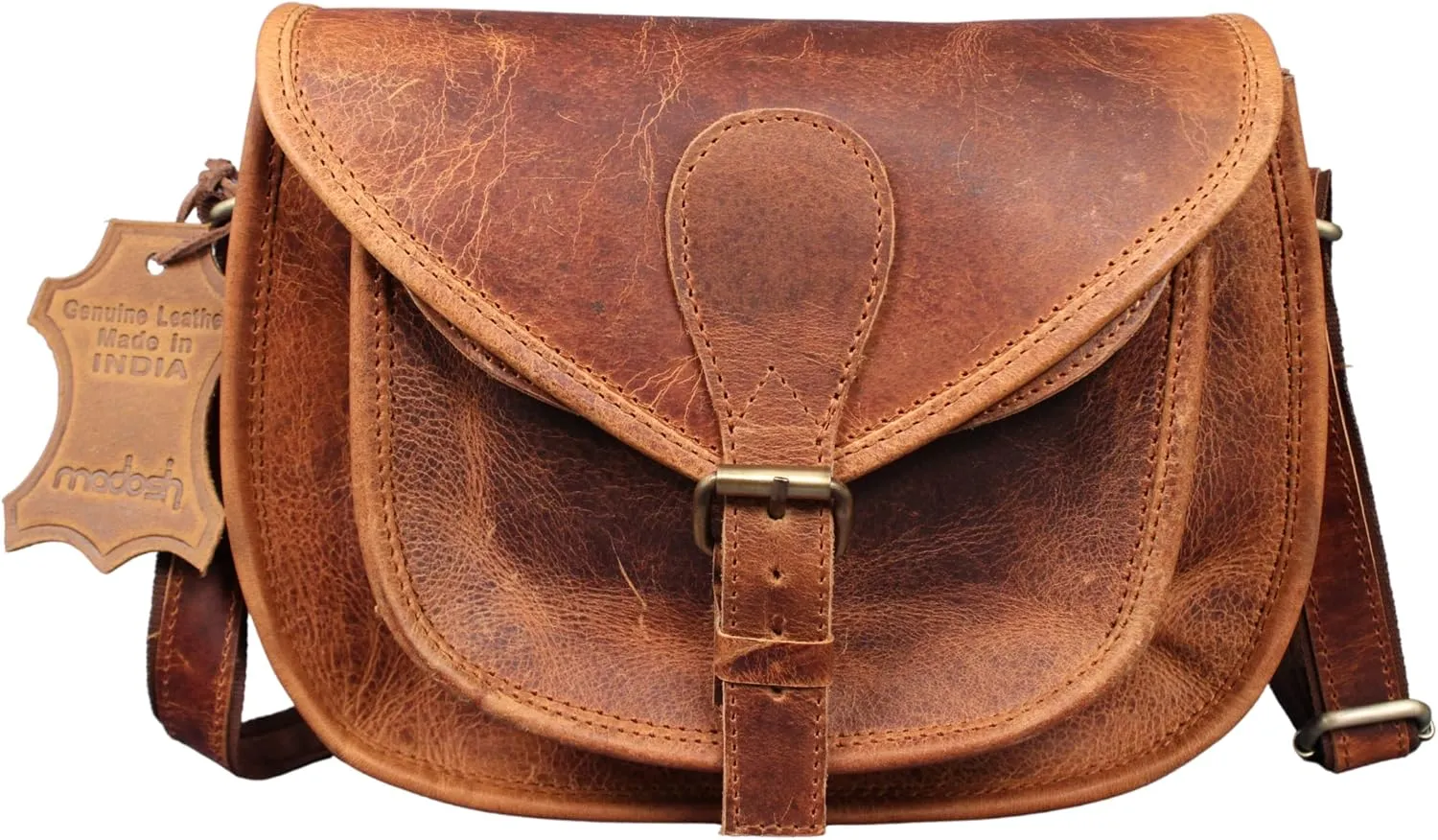 Madosh, Leather Crossbody Bag For Women,Fashion Shoulder Sling Purse,Ladies Handbags & Purses,Bag with Adjustable Strap