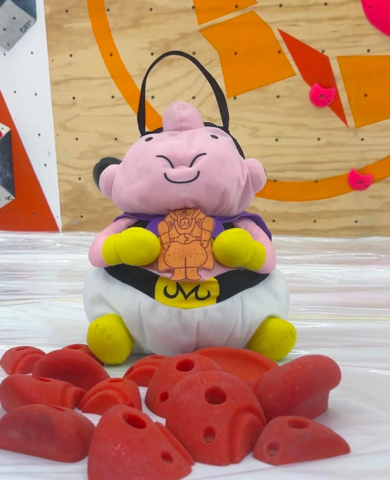 Majin Buu bouldering bag