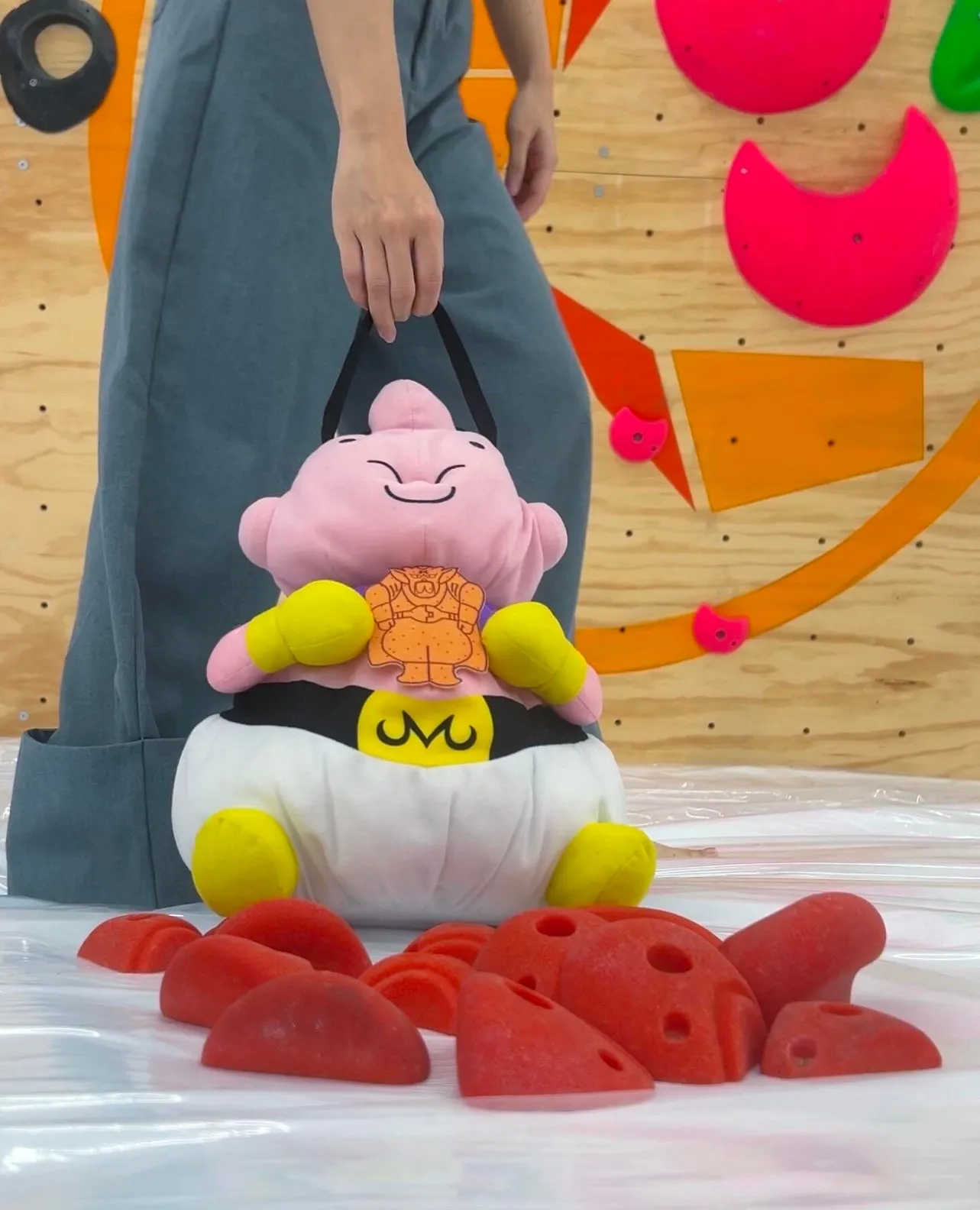 Majin Buu bouldering bag