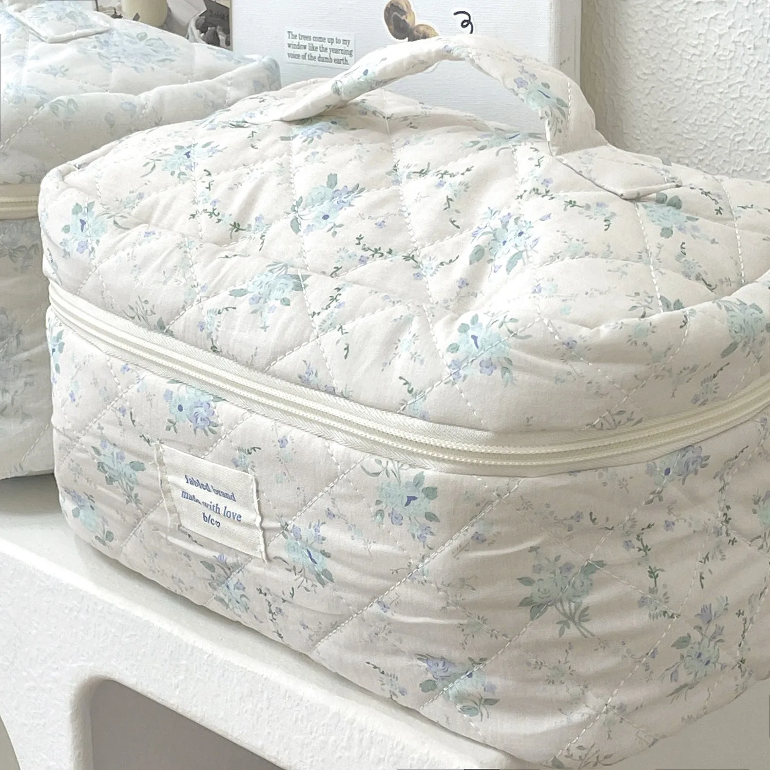 Makeup Large Capacity Cute Portable Cotton Bags