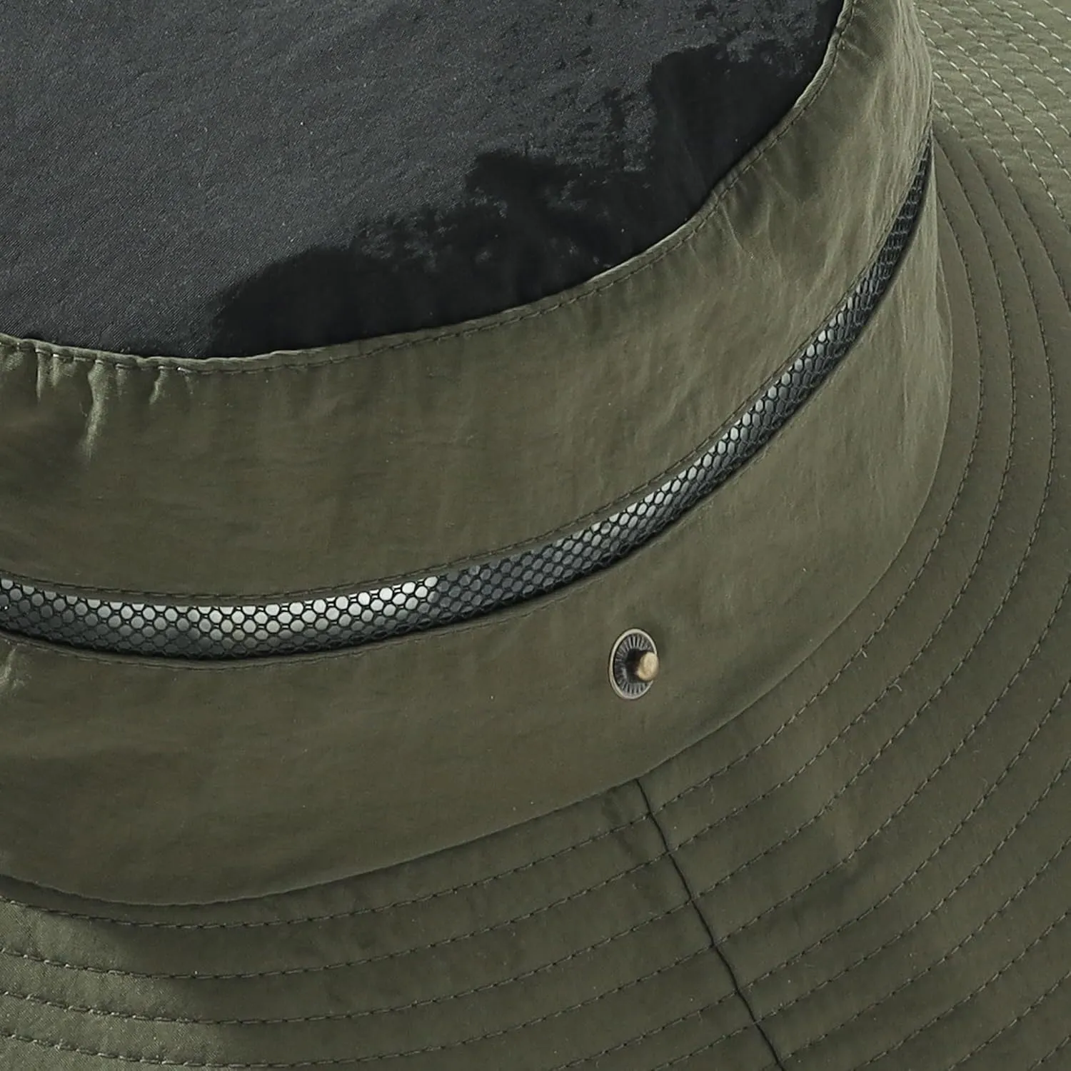 Manfnee Sun Hats for Men Women Wide Brim Breathable Bucket Hat Quick Dry Hiking Fishing Outdoor Cap