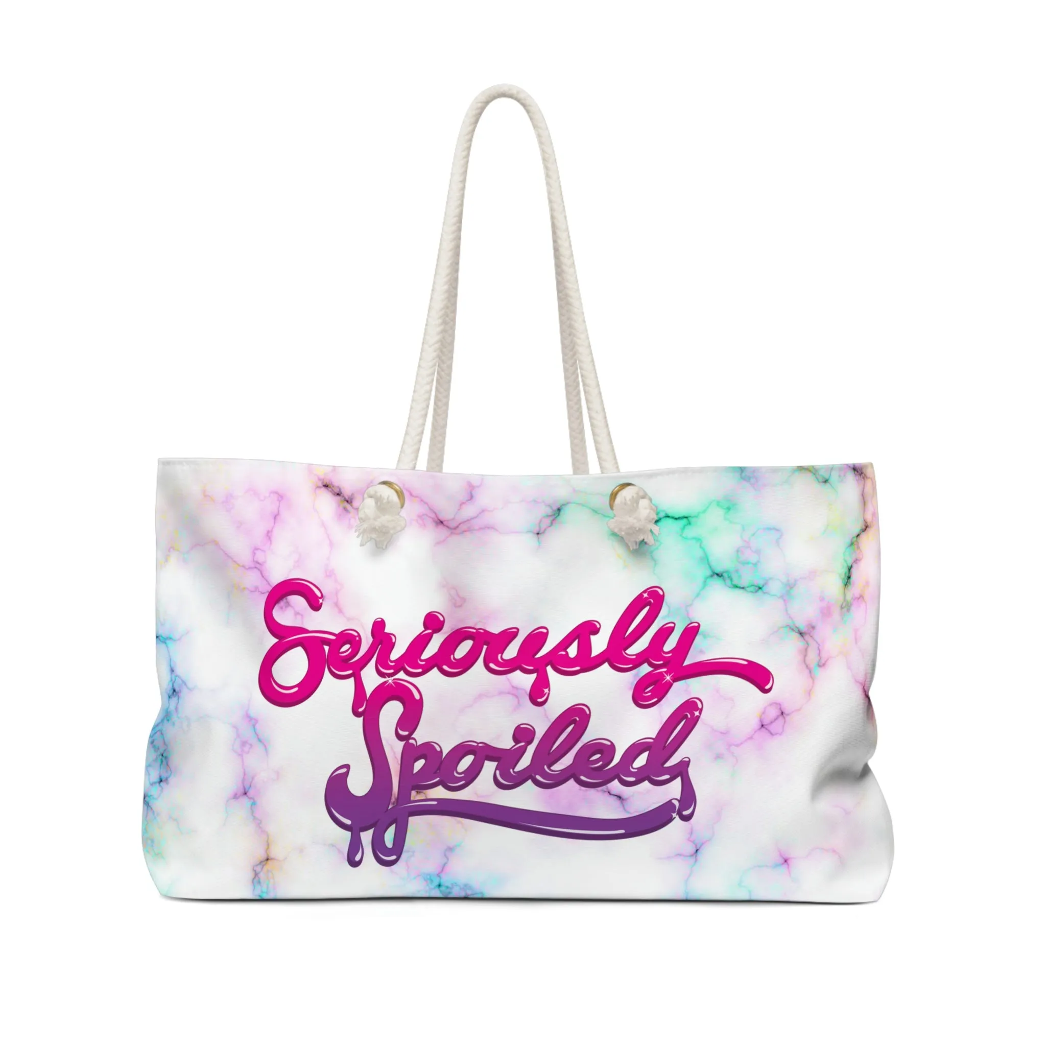 marble lux Weekender Bag
