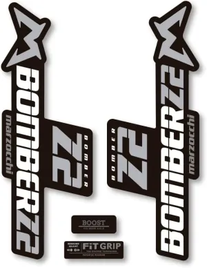Marzocchi Bomber Z2 2019-2020 Fork Bike Compatible Stickers