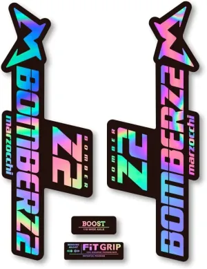 Marzocchi Bomber Z2 2019-2020 Fork Bike Compatible Stickers