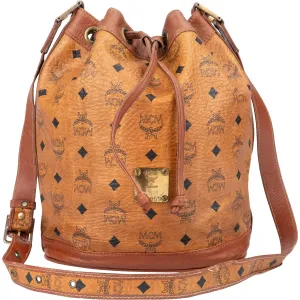 MCM Monogram Bucket Cossbody Bag