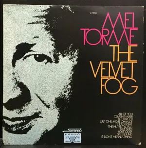 Mel Torme The Velvet Fog Lp Vinyl Record