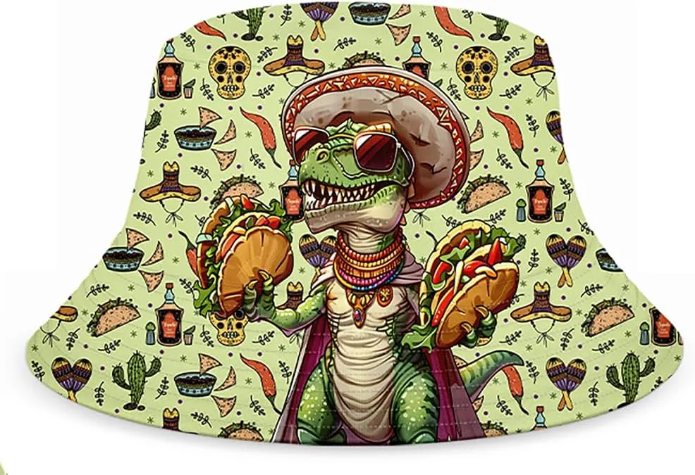 Mens Hawaiian Shirts and Shorts Set Funny Hawaiian Shirts for Men Beach Outfits Sets with Bucket Hats