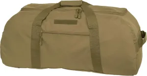 Mercury Tactical Gear Code Alpha Giant Convertible Duffel Bag with Backpack Straps, Basic, Coyote Brown, One Size