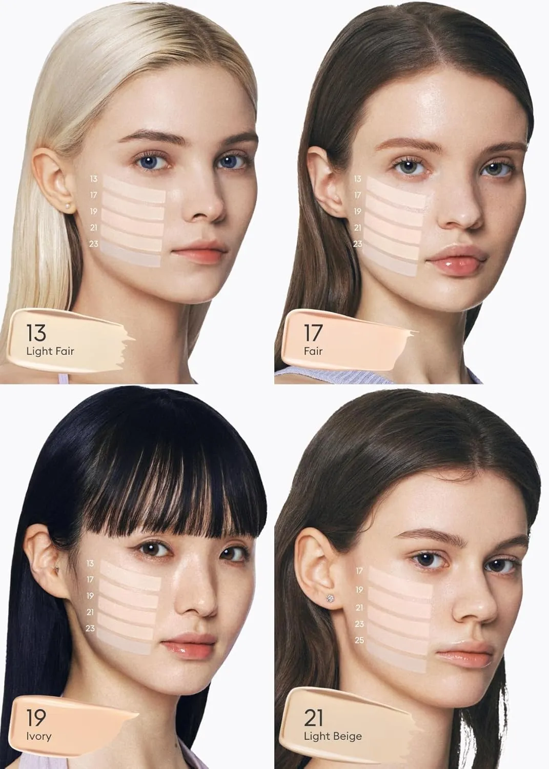 MISSHA M PERFECT COVER SERUM BB CREAM No.13 Light Fair- Fair with Cool Undertone, Skin Tint, Tinted Moisturizer, Skin Care Foundation Makeup, Superfood Complex, Glass Skin, Korean Makeup,1.18 Fl oz