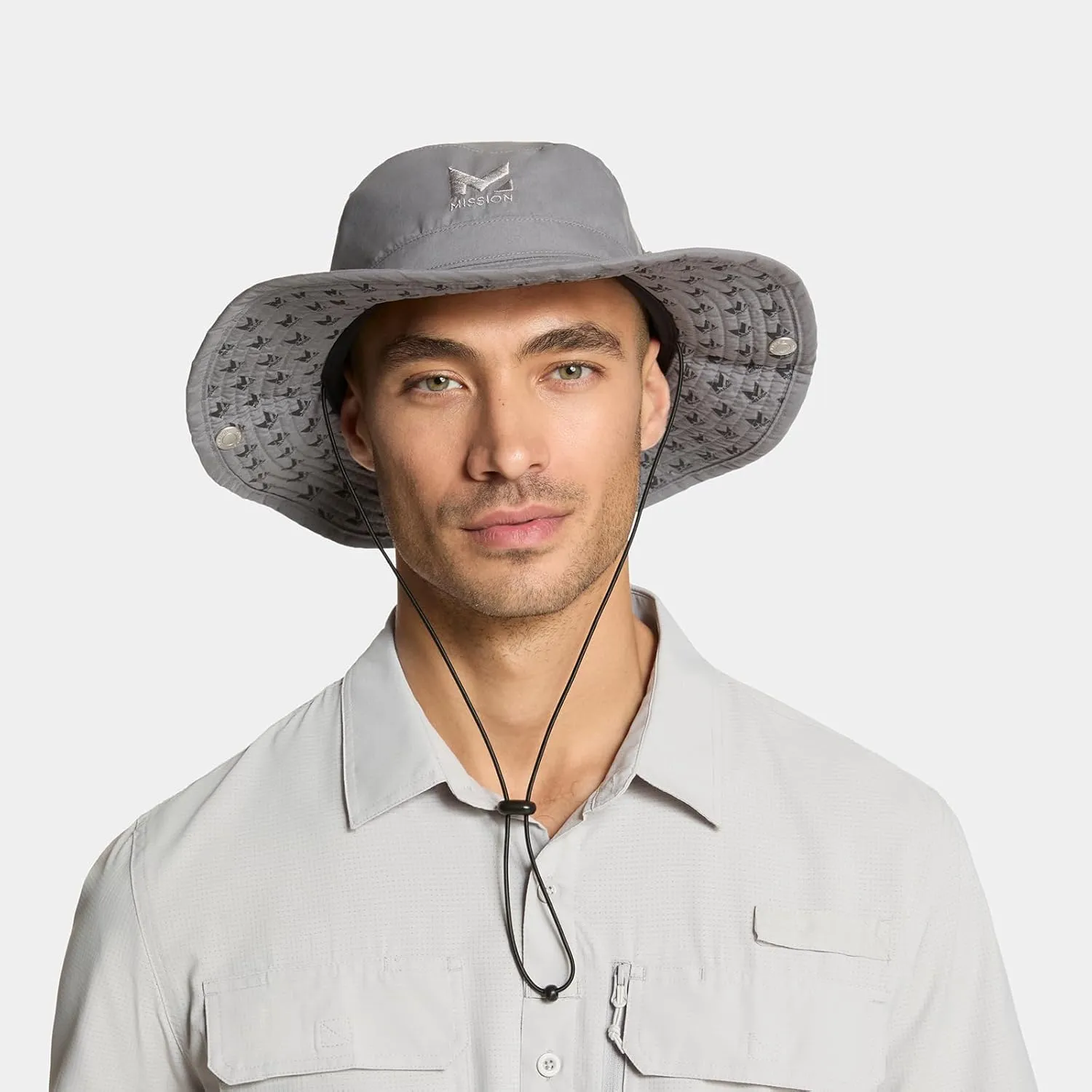 MISSION Cooling Bucket Hat - Unisex Wide-Brim Hat for Men & Women - Lightweight, Foldable & Durable - Cools Up to 2 Hours