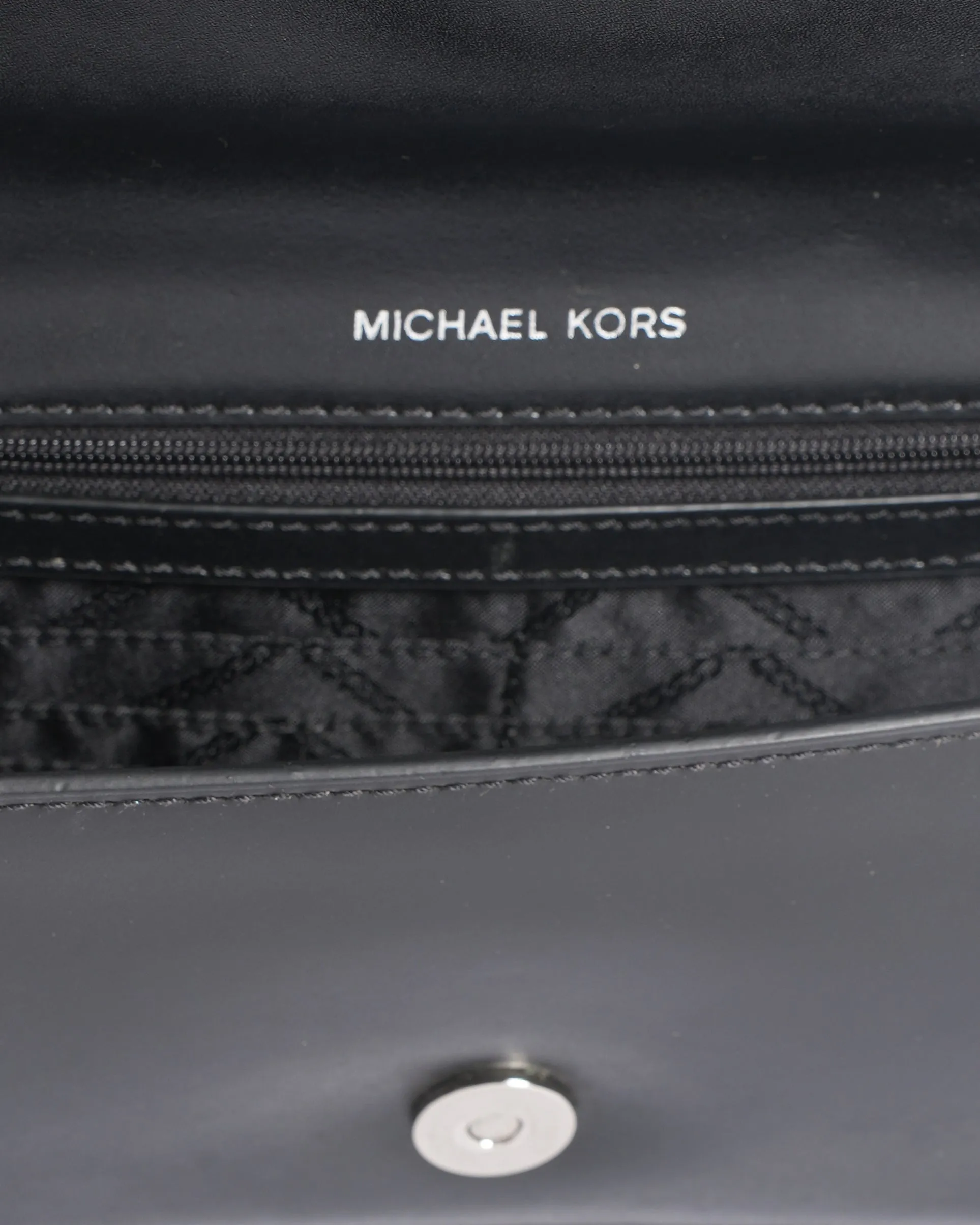 MK Bellamie Embellished Foldover Shoulder Bag