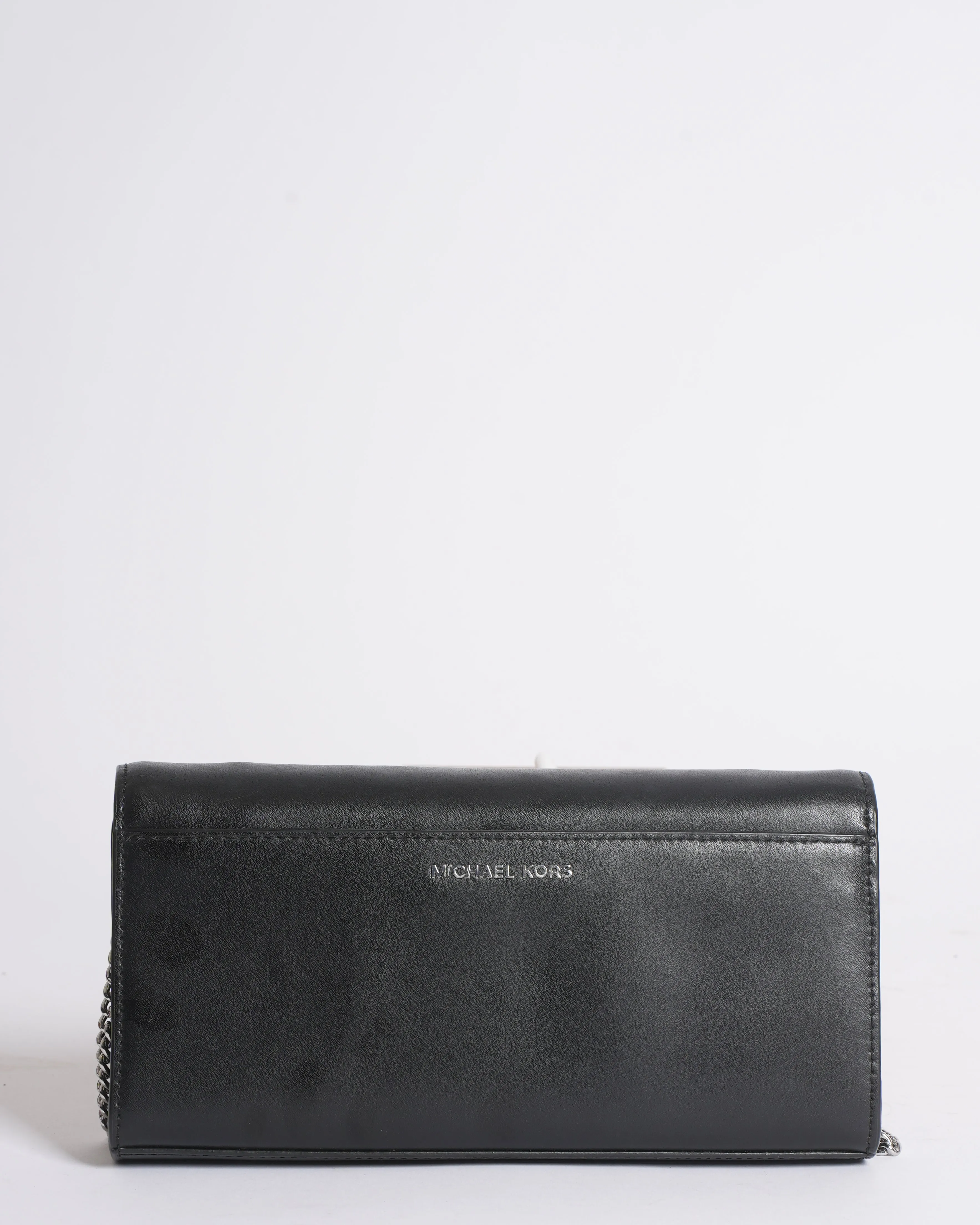 MK Bellamie Embellished Foldover Shoulder Bag